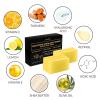imageVALITIC Brightening Lemon and Turmeric Kojic Acid Soap  Vitamin C Retinol  Original Japanese Complex with Hyaluronic Acid Vitamin E Shea Butter Castile Olive Oil  3 Pack and African Net Sponge5 Pack