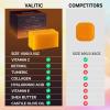 imageVALITIC Kojic Acid Vitamin C and Retinol Soap Bars with Turmeric for Dark Spot  Original Japanese Complex Infused with Collagen Hyaluronic Acid and Vitamin E 2 Pack2 Pack  Bag