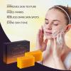 imageVALITIC Kojic Acid Vitamin C and Retinol Soap Bars with Turmeric for Dark Spot  Original Japanese Complex Infused with Collagen Hyaluronic Acid and Vitamin E 2 Pack4 Pack Soap  Pair of Turquoise Gloves