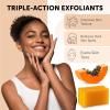 imageVALITIC Papaya and Turmeric Kojic Acid Soap Bar  Dark Spot Corrector Skin Care Cleansing Bar  Infused with Vitamin C Hyaluronic Acid Collagen Retinol Olive Oil  2 Pack2 Pack
