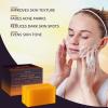 imageValitic 4 Pack Kojic Acid Dark Spot Corrector Soap Bars with Vitamin C Retinol Collagen Turmeric  Original Japanese Complex with Hyaluronic Acid ampamp A Pair of Black Exfoliating Gloves for Body Scrub2 Pack Hyal Soap Bars  Exfoliating Gloves