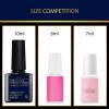 imageValitic Strong Nail Glue and Strengthener for Acrylic and Press On Nails  Quick Dry Brush On Gel for Long Lasting Effect  Adhesive Nail Bond for False Nails with Tips Strengthener  2 PACK033 Fl Oz Pack of 3