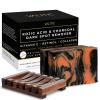 imageVALITIC Charcoal Kojic Acid Turmeric Black Soap Bar Dark Spot Remover for Body or Face Wash  2 Pack2 Pack  Holder