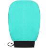 imageValitic Exfoliating Glove Body Scrubber  Exfoliating Mitt Dead Skin Remover Shower Face and Body Exfoliator  Korean Style Skin Scrubber Washcloth  Spray and Self Tan Remover Pair BlackLight Turquoise