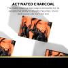 imageVALITIC Charcoal Kojic Acid Turmeric Black Soap Bar Dark Spot Remover for Body or Face Wash  2 Pack and African Net Sponge