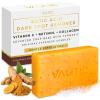 imageVALITIC Kojic Acid Soap  Turmeric Soap for Dark Spots for Face and Body  Exfoliating Bar for Hyperpigmentation Skin Tone Corrector with Retinol Vitamin C Collagen and Hyaluronic Acid  3 Pack1 Pack