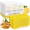 imageVALITIC Lemon Turmeric Soap for Dark Spots  Kojic Acid Soap for Face and Body  Exfoliating Bar for Brightening Skin Tone Corrector with Retinol Vitamin C Collagen and Hyaluronic Acid  3 Pack2 Pack