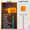 image:imageVALITIC Kojic Acid Dark Spot Corrector Soap Bars with Vitamin C Retinol Collagen Turmeric  Original Japanese Complex  Hyaluronic Acid Vitamin E Shea Butter Castile Olive Oil  2 Pack With Bag2 Pack  Bag